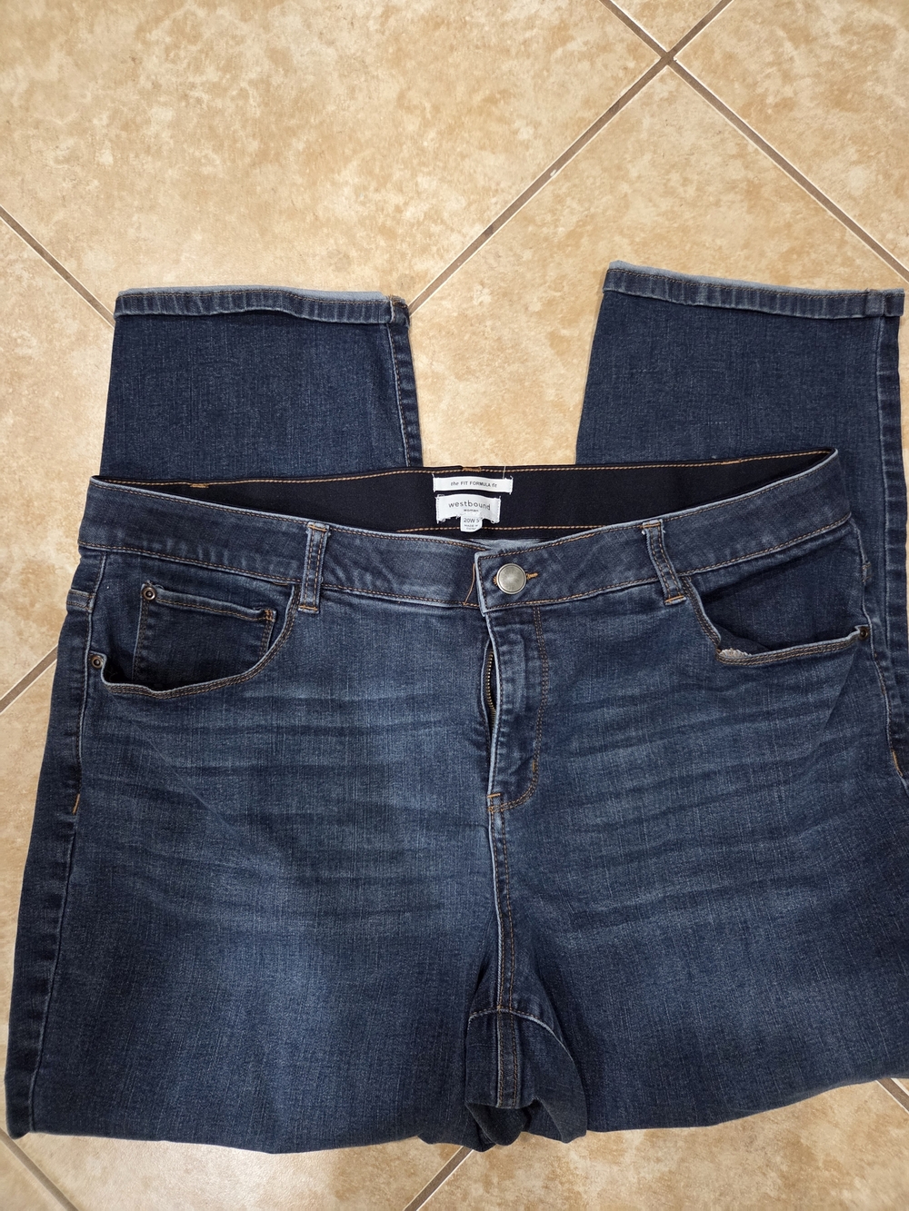 Westbound Women's Dark Indigo Bootcut Jeans 20WS